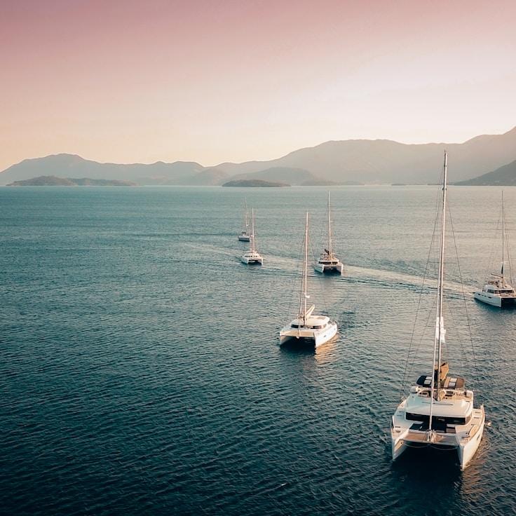 Yacht lifestyle moment
